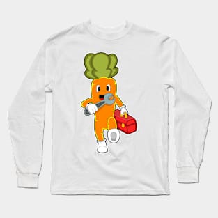 Carrot as Mechanic with Toolbox Long Sleeve T-Shirt